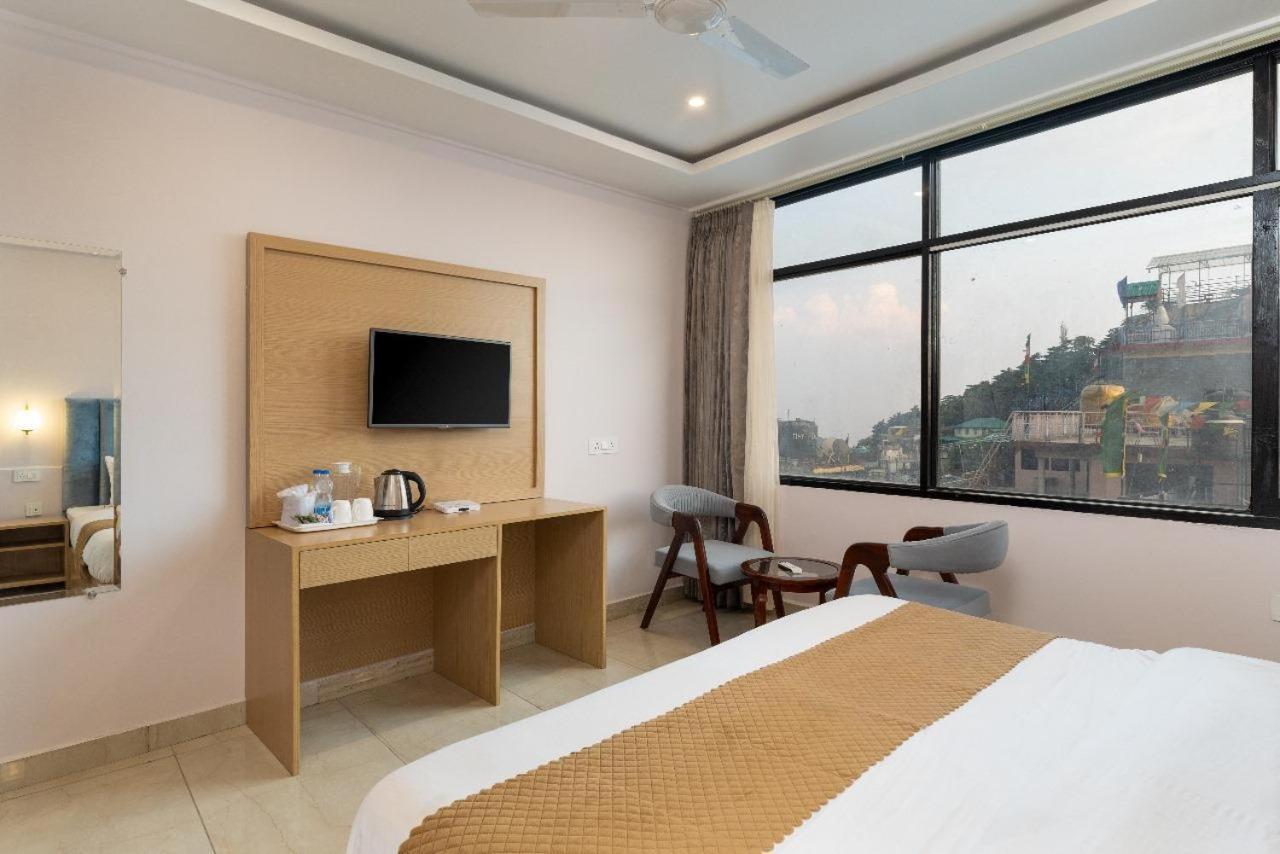 Mcleodganj Mountain View Luxury Hotel #Ac Room # Near Dalai Lama Temple 300M Dharamshala Bagian luar foto
